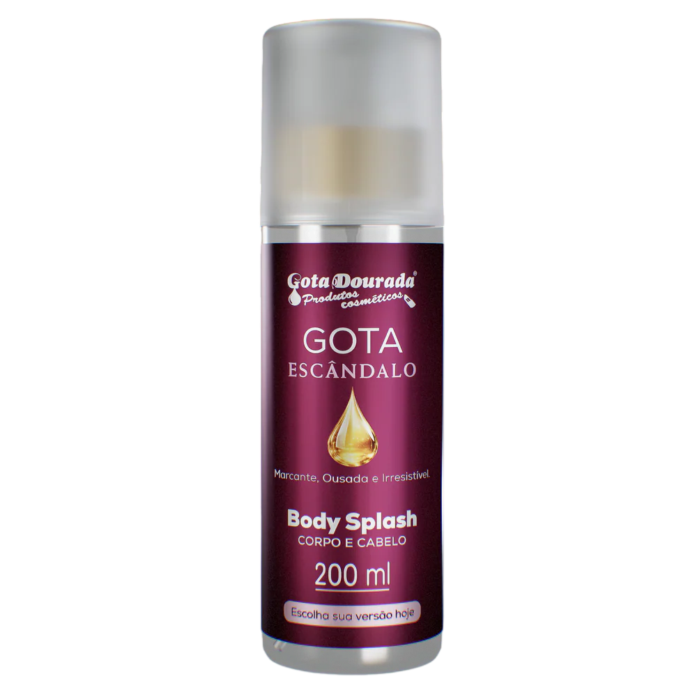 Body Splash Gota Dourada Gota Escândalo 200ml