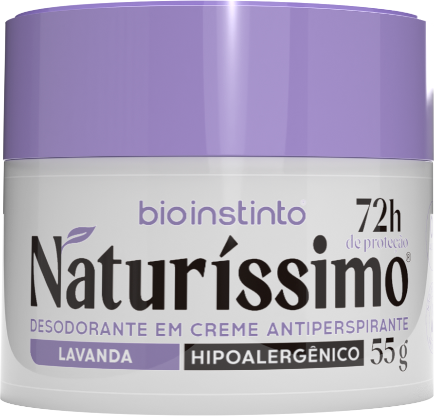 Desodorante Creme Bio Instinto Naturíssimo Lavanda 55g