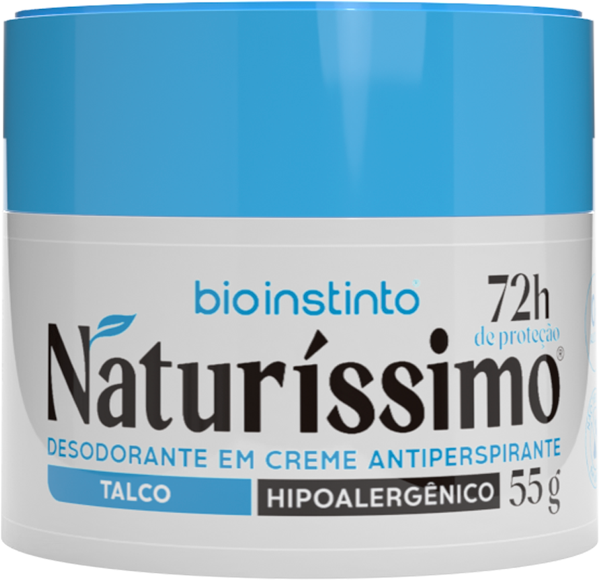 Desodorante Creme Bio Instinto Naturíssimo Talco 55g