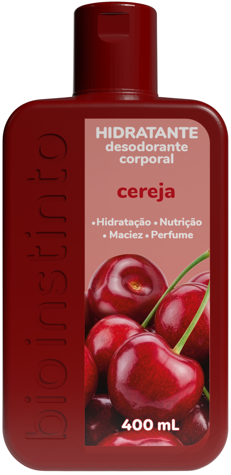 Hidratante Corporal Bio Instinto Cereja 400ml