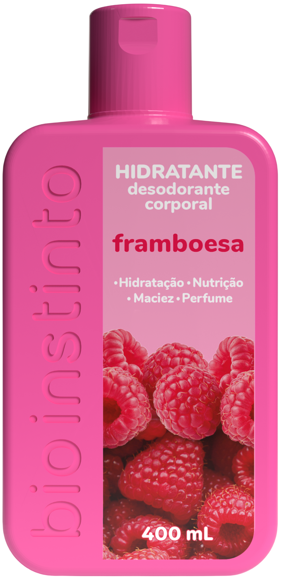 Hidratante Corporal Bio Instinto Framboesa 400ml