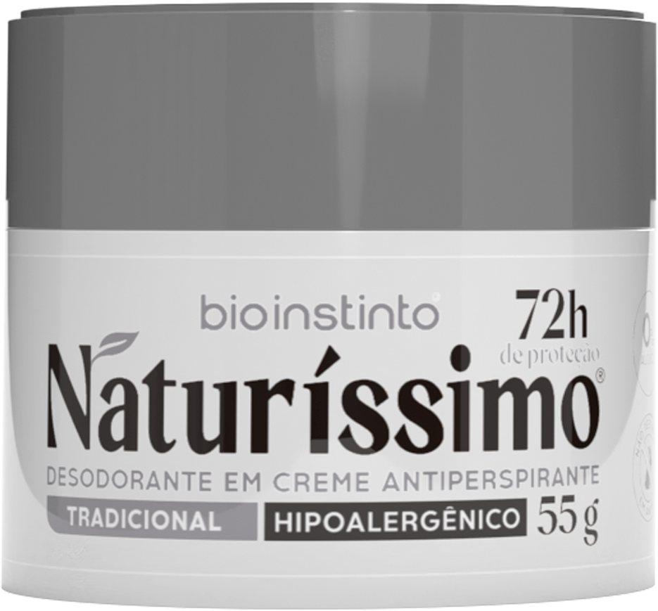 Desodorante Creme Bio Instinto Naturíssimo Tradicional 55g