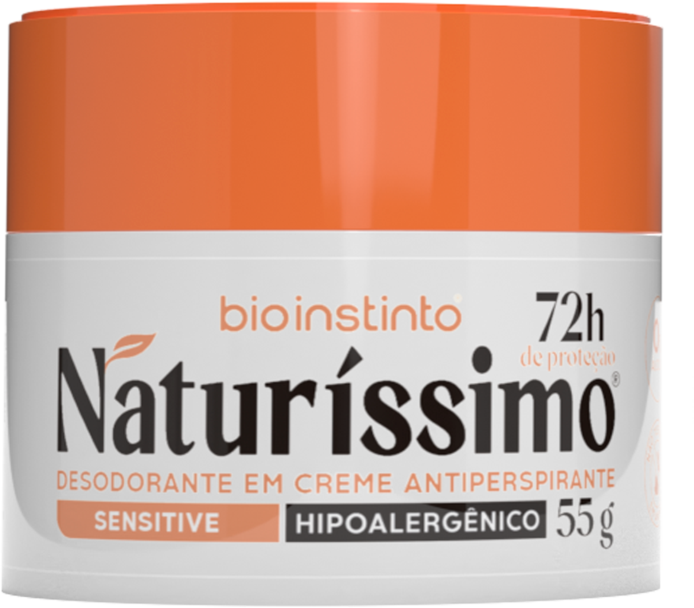 Desodorante Creme Bio Instinto Naturíssimo Sensitive 55g