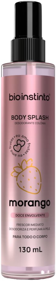 Body Splash Bio Instinto Morango 130ml