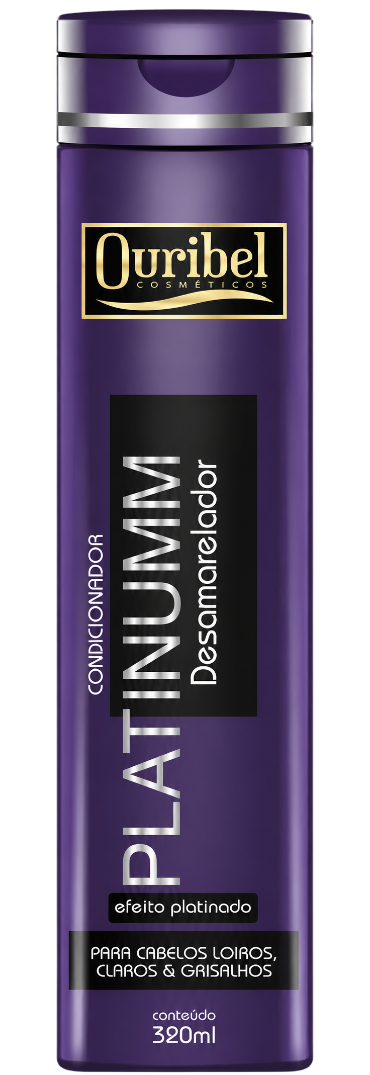 Condicionador Desamarelador Ouribel Platinumm 320ml