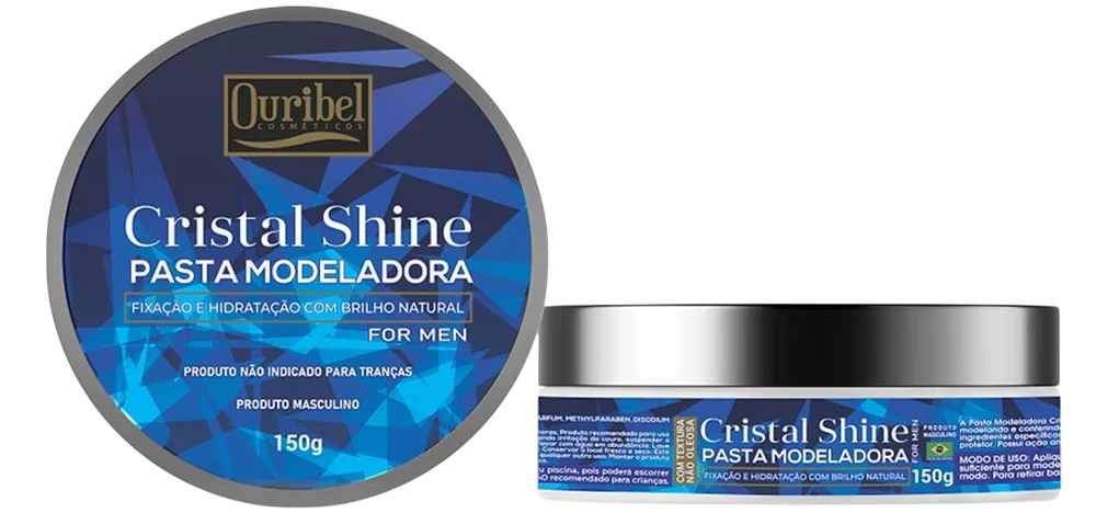 Pasta Modeladora Ouribel Cristal Shine 150g