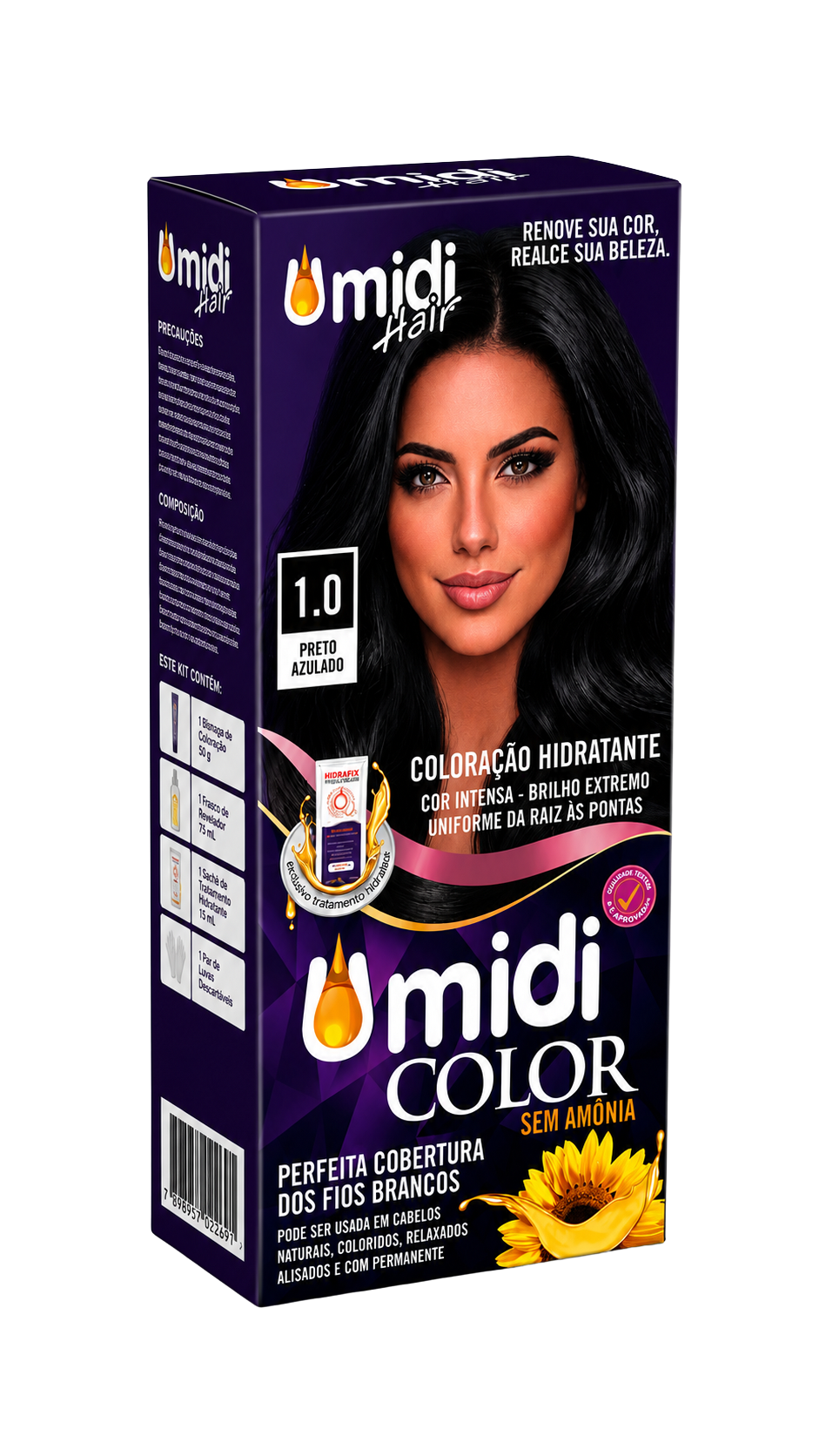 COL U.COLOR KIT 1.0 PRETO AZULADO