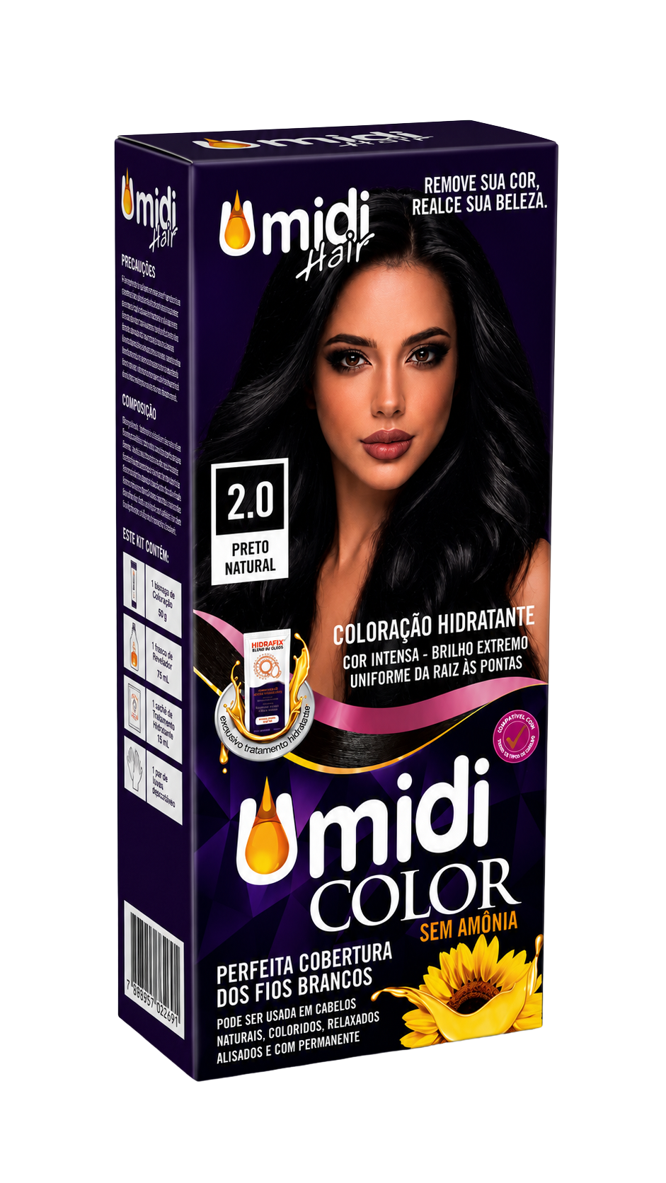 COL U.COLOR KIT 2.0 PRETO NATURAL
