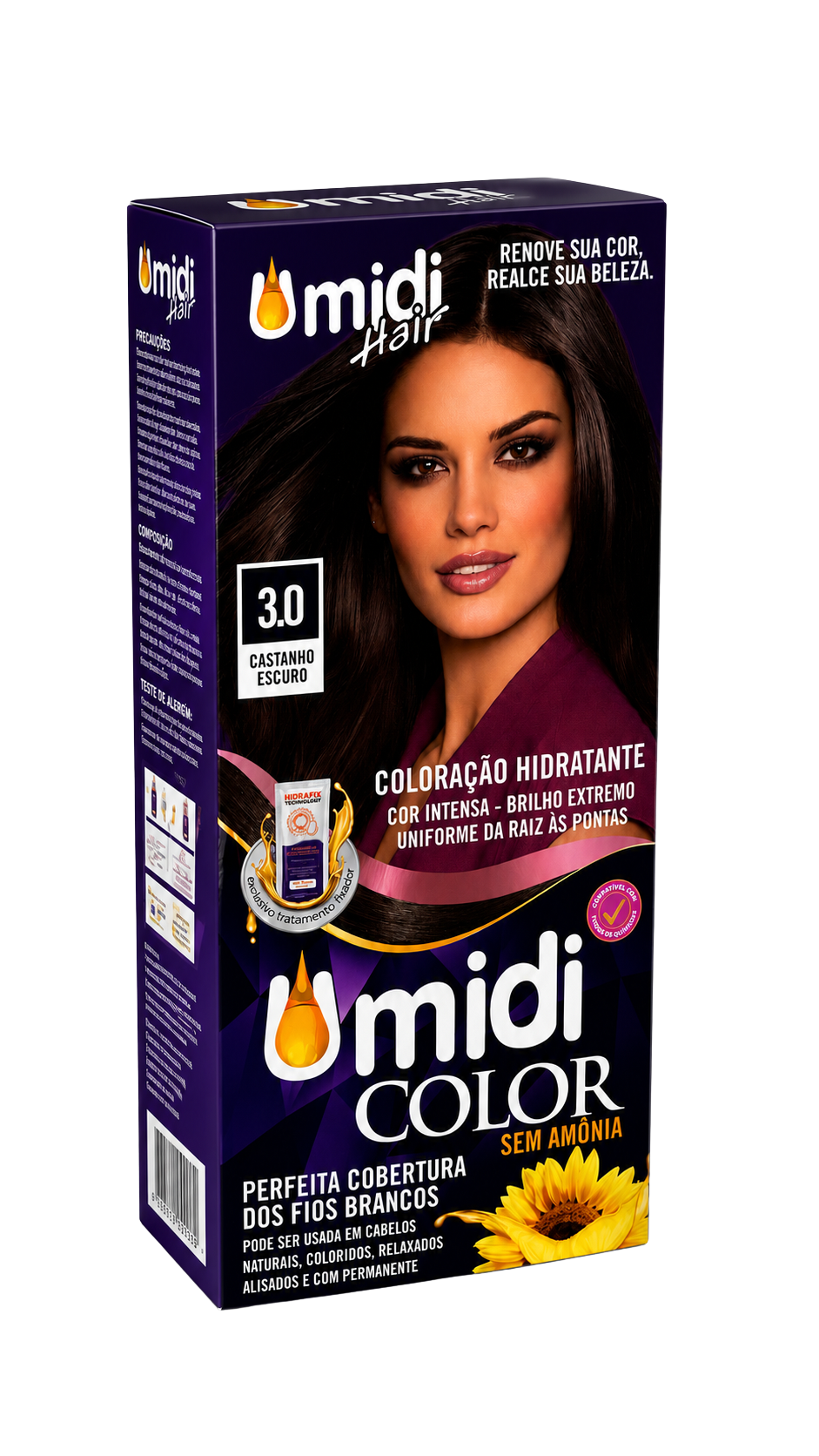 COL U.COLOR KIT 3.0 CASTANHO ESCURO