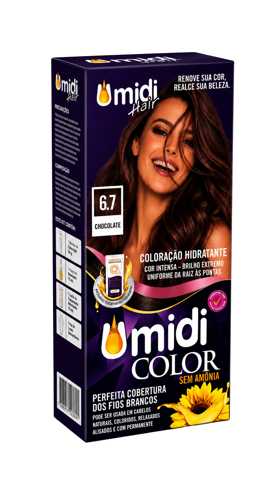 COL U.COLOR KIT 6.7 CHOCOLATE