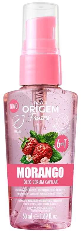 Óleo Sérum Origem Frutas Morango 50ml