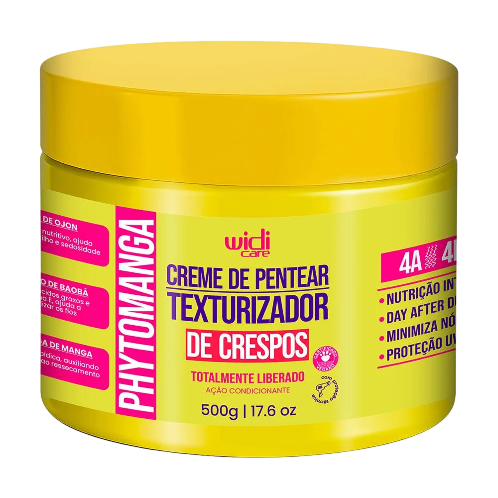 Creme de Pentear Widi Care Phytomanga Texturizador de Crespos 500g