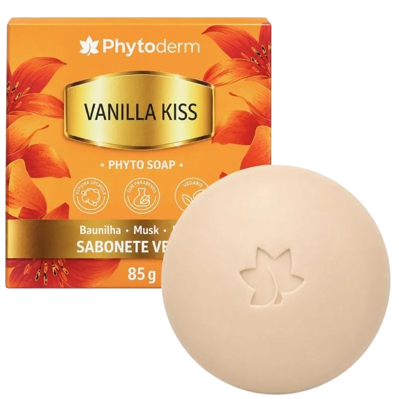 Sabonete em Barra Phytoderm Soap Vanilla Kiss 85g
