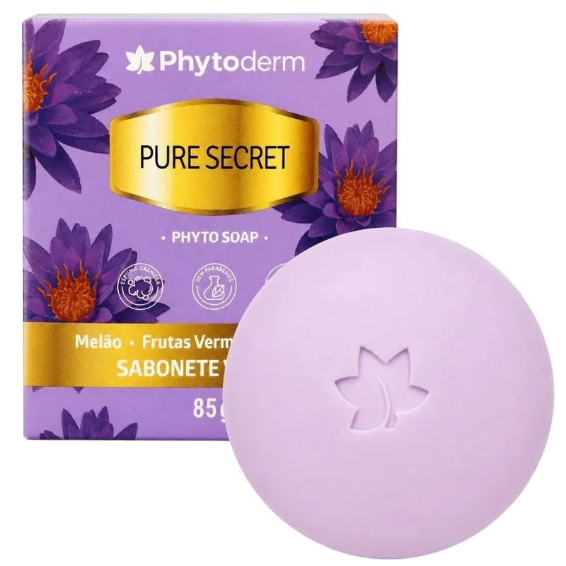 Sabonete em Barra Phytoderm Soap Pure Secret 85g