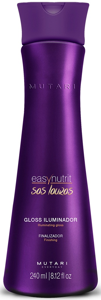 Gloss Iluminador Mutari Sos Loiros 240ml