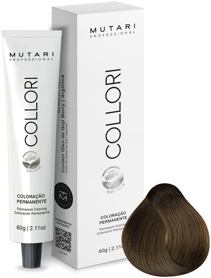Coloração Mutari Collori 6.0 Louro Escuro 60g