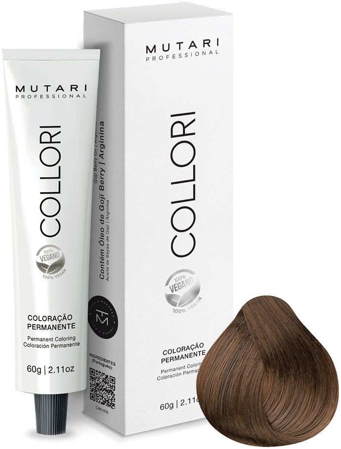 Coloração Mutari Collori 5.3 Castanho Claro Dourado 60g