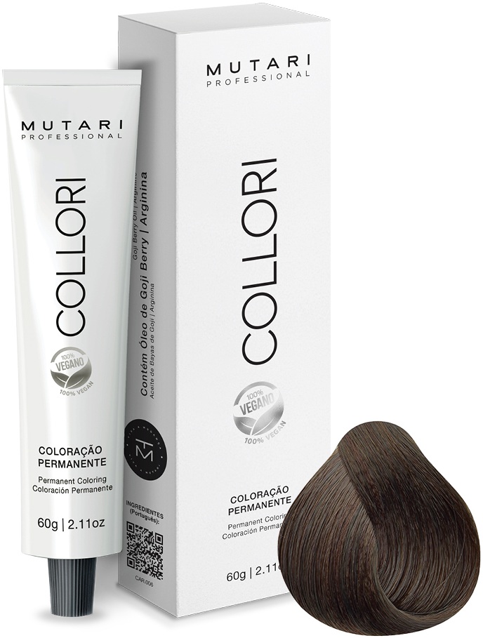Coloração Mutari Collori 5.0 Castanho Claro 60g