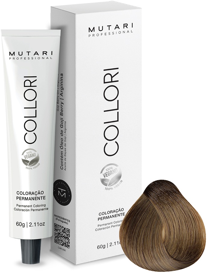 Coloração Mutari Collori Louro Claro Cinza Dourado 60g