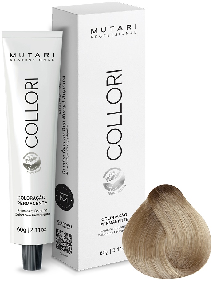 Coloração Mutari Collori 10.0 Louro Claríssimo 60g