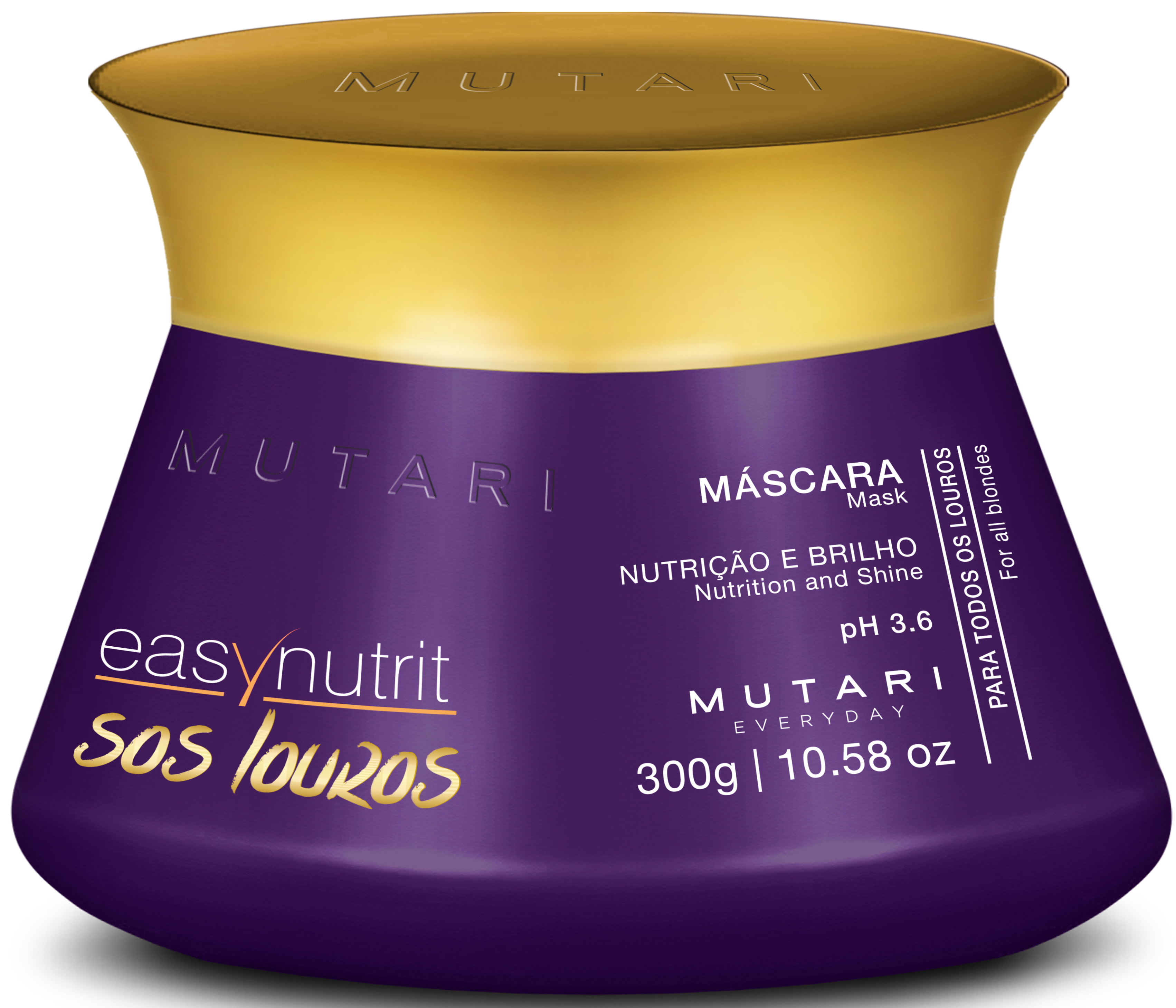 Máscara Mutari Sos Louros 300g