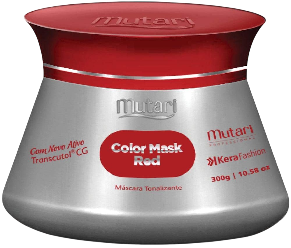Máscara Mutari Color Mask Red 300g