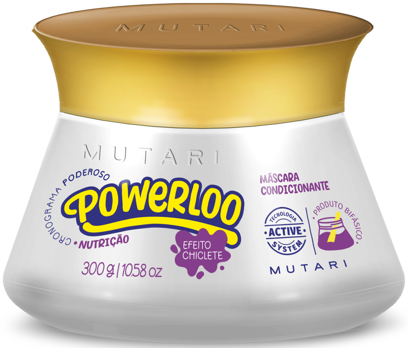 Máscara Mutari Powerloo Nutrição 300g