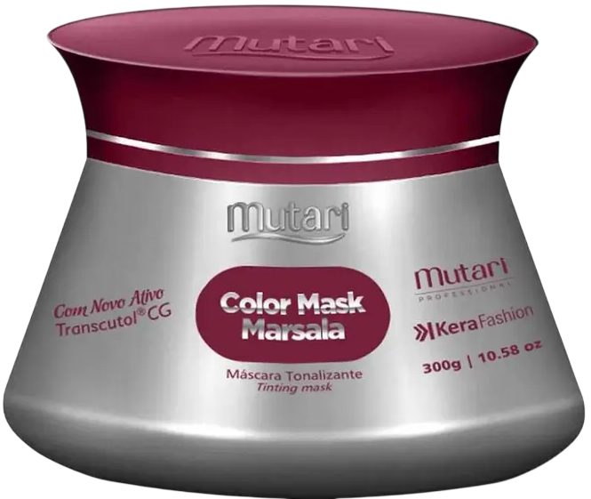Máscara Mutari Color Mask Marsala 300g