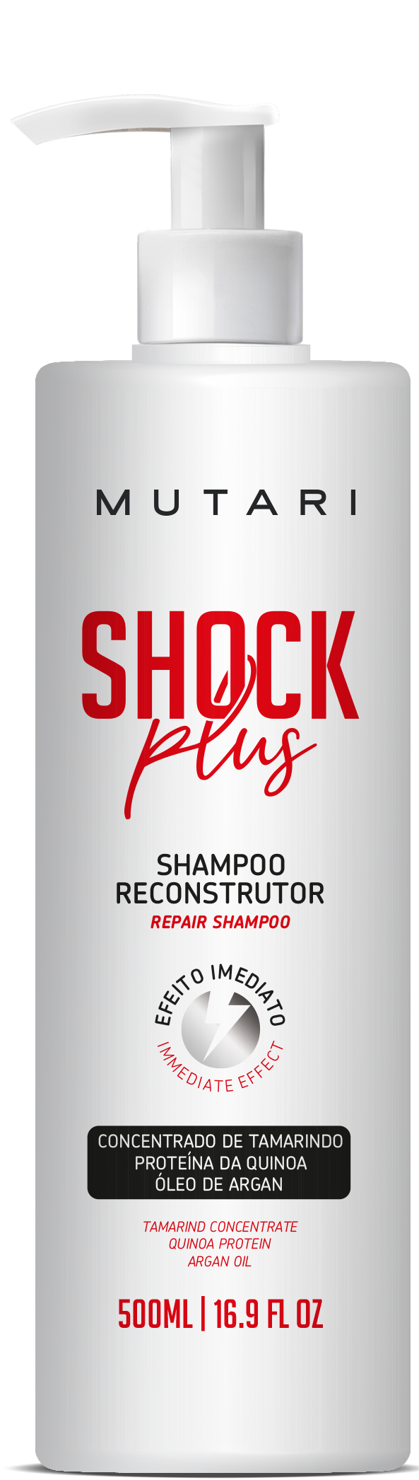Shampoo Mutari Shock Plus 500ml