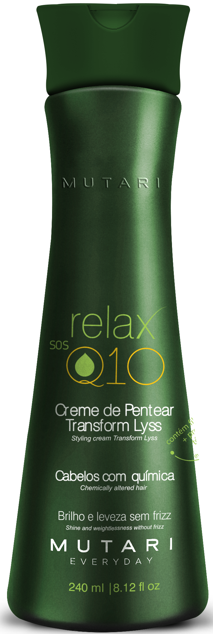 Creme de Pentear Mutari Relax Sos Q10 240ml
