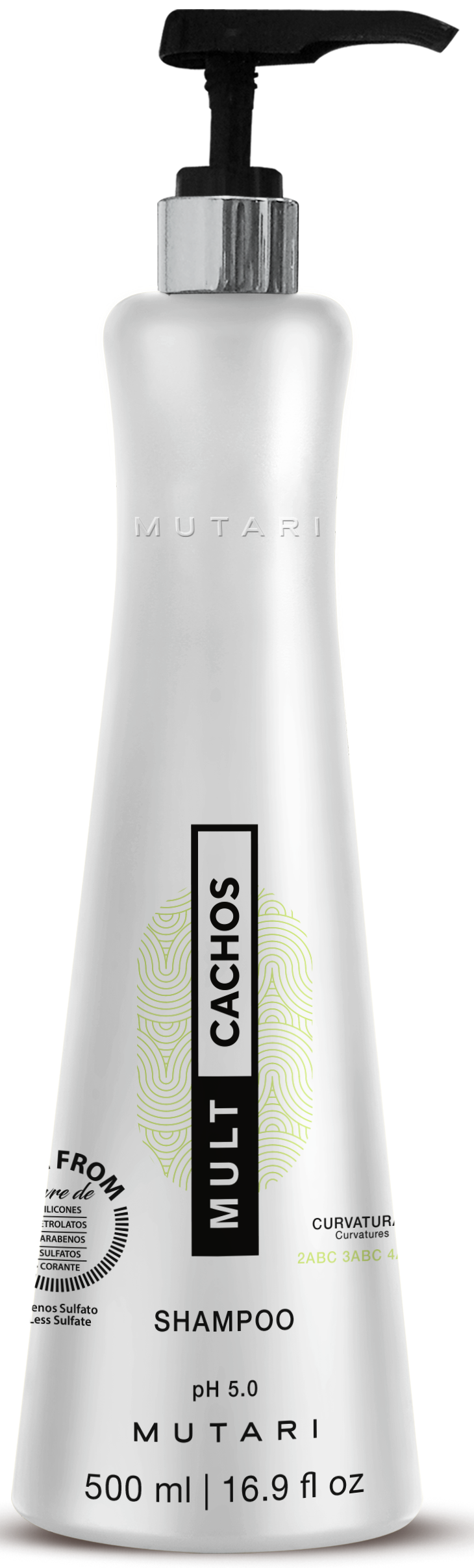 Shampoo Mutari Mult Cachos 500ml
