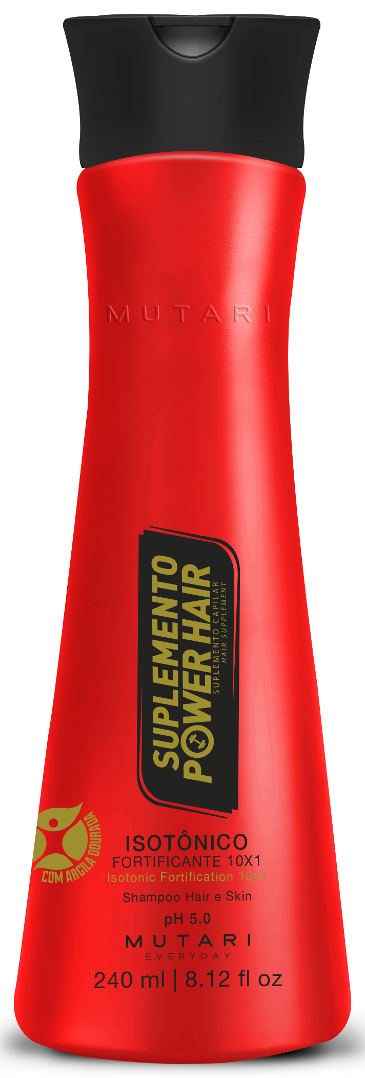 Shampoo Isotônico Mutari Suplemento Power Hair 240ml