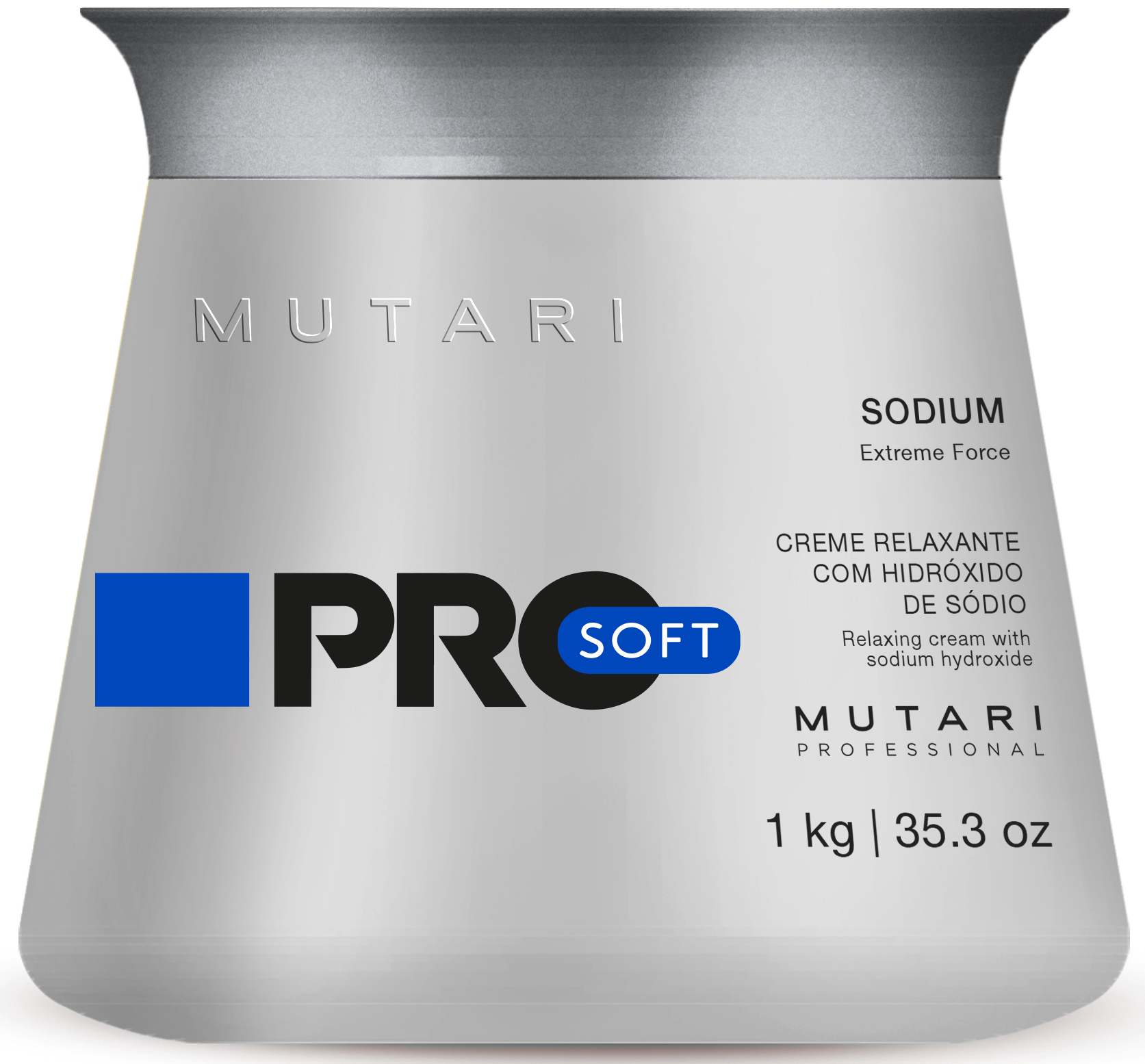 Creme Relaxante Sodium Mutari Pro Soft 1kg