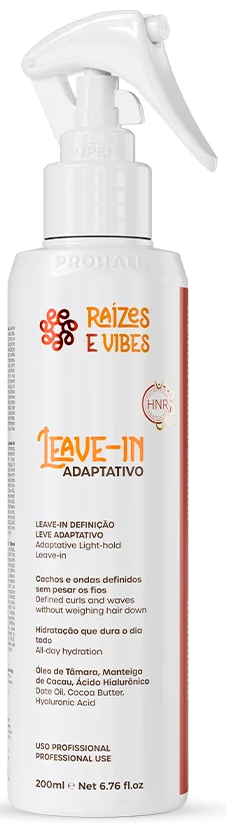 Leave-in Prohall Raízes e Vibes Definição Leve Adaptativo 200ml