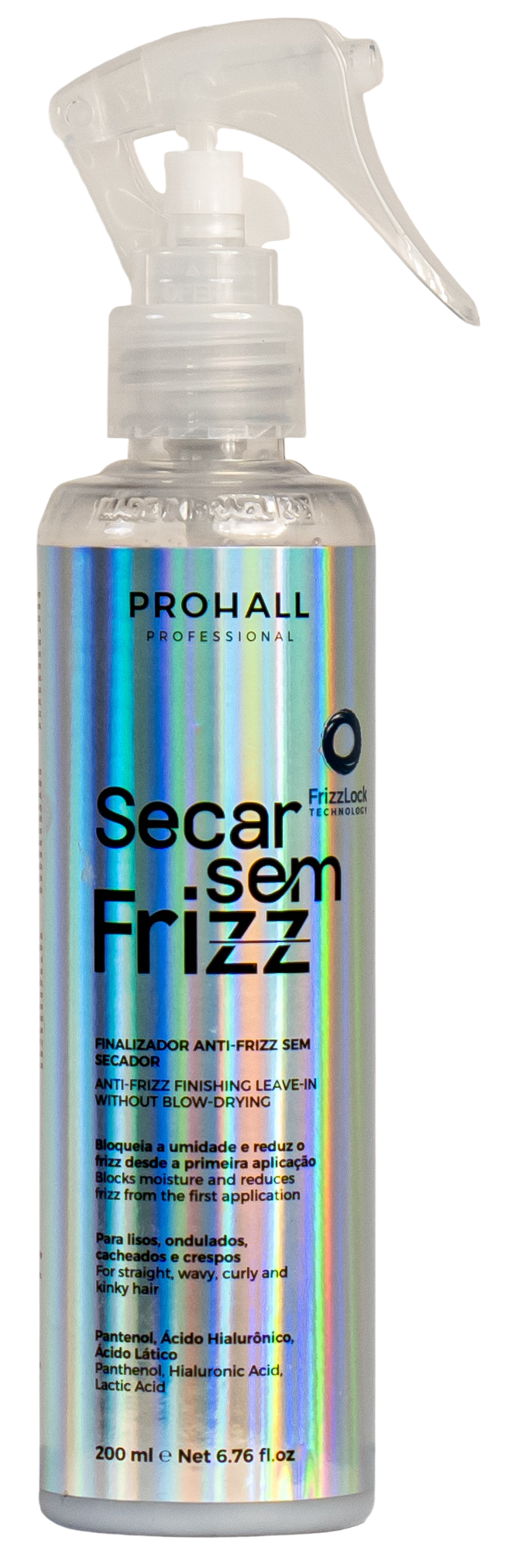 Finalizador Prohall Secar sem Frizz 200ml