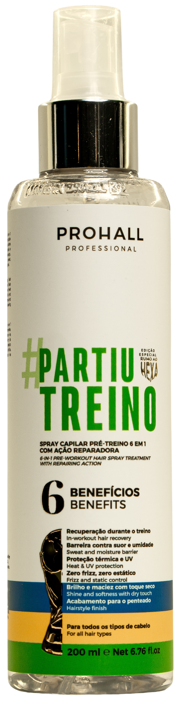 Spray Capilar Prohall Partiu Treino 200ml