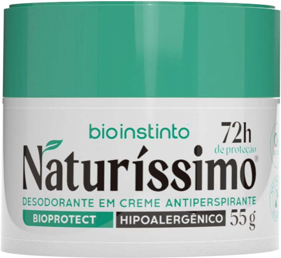 Desodorante Creme Bio Instinto Naturíssimo Bioprotect 55g