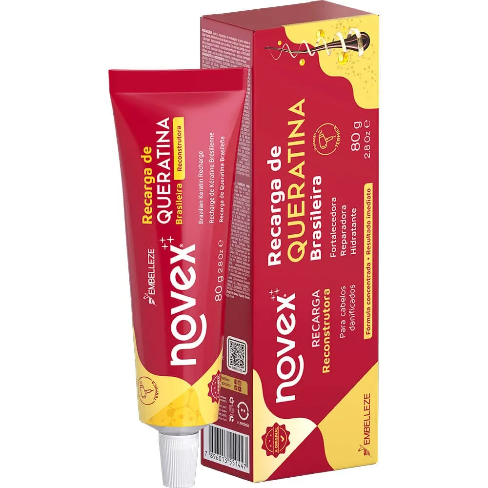 Recarga Novex Tratamento De Choque 80g