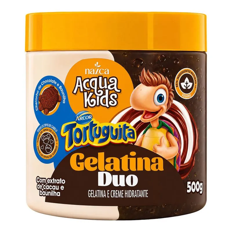 Gelatina Acqua Kids Duo Cond Tortuguita 500G