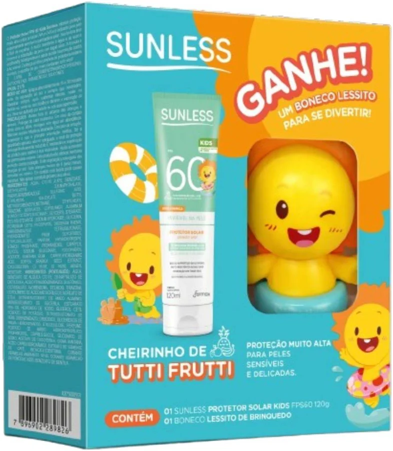 Kit Sunless FPS60 Kids=Boneco Lessito