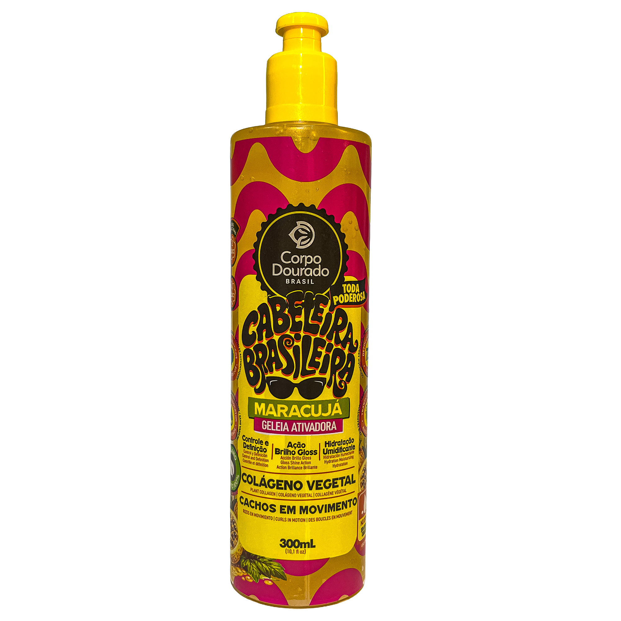 Geleia Corpo Dourado Brasileira Maracuja 300g