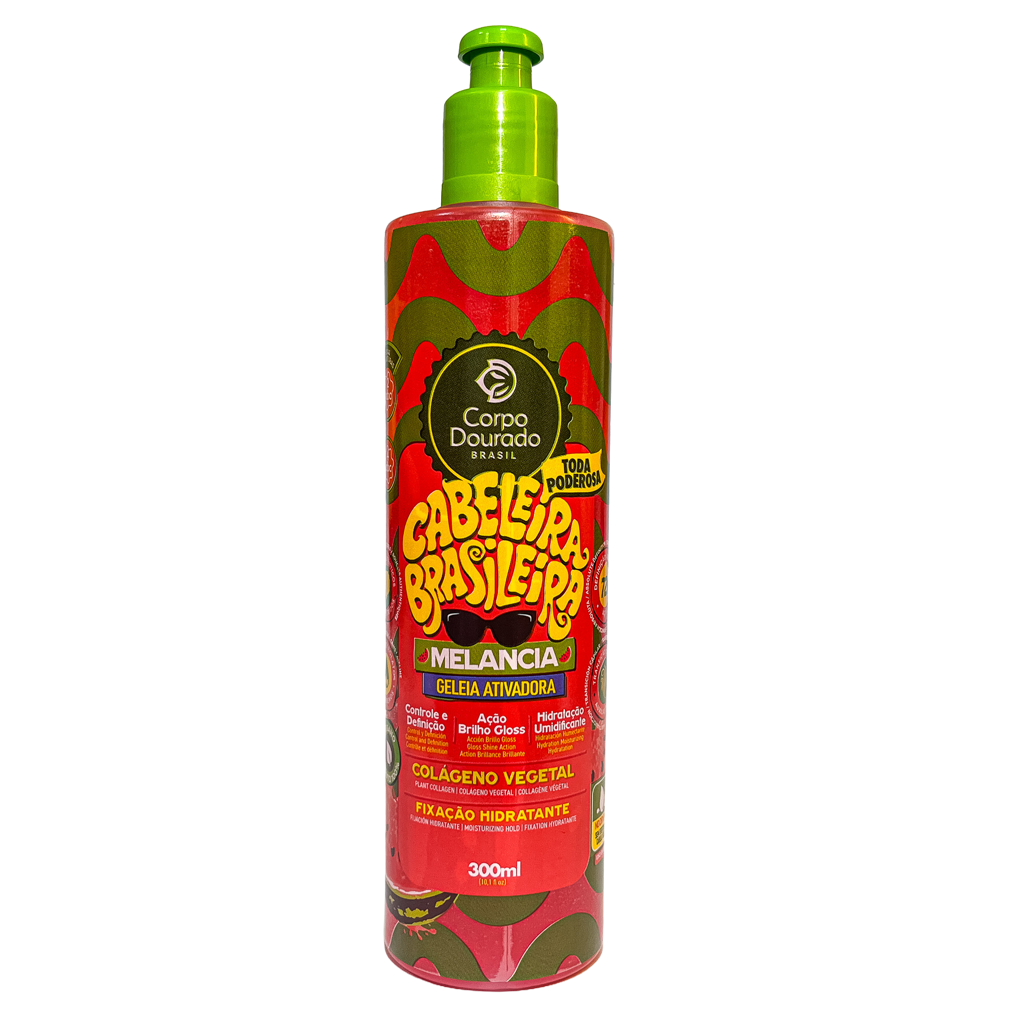 Geleia Corpo Dourado Brasleira Melancia 300g