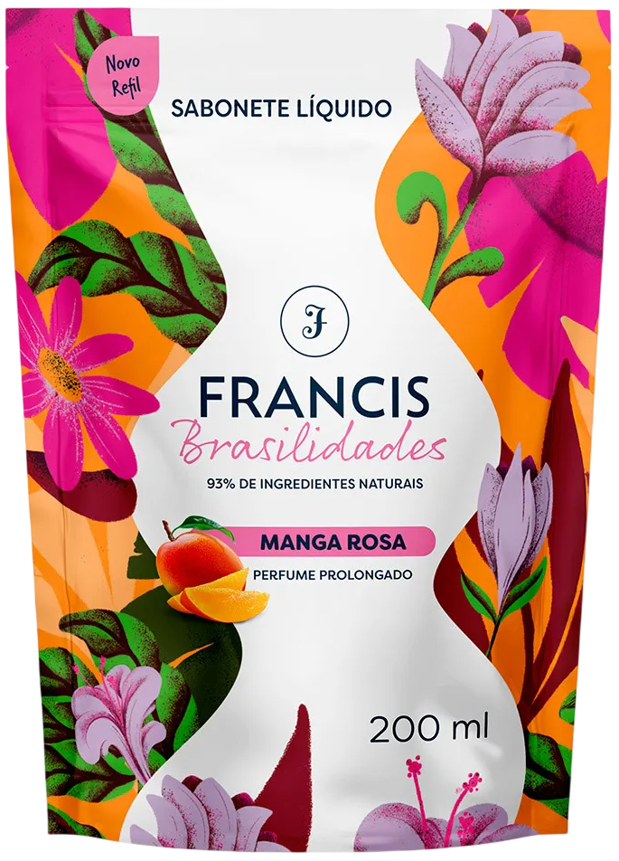 Sabonete Líquido Francis Laranja 200ml