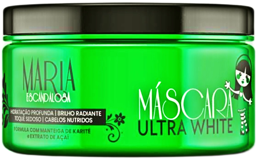 Máscara Capilar Ultra White Maria Escandalosa 250g