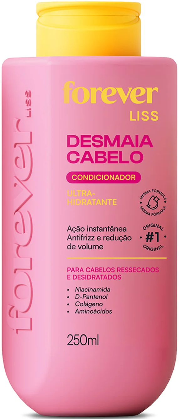 Condicionador Desmaia Cabelo Forever Liss 250ml