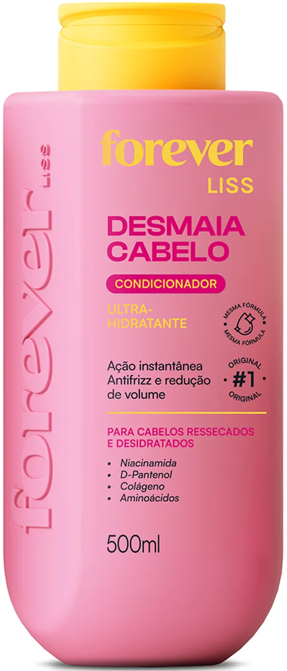 Condicionador Desmaia Cabelo Forever Liss 500ml