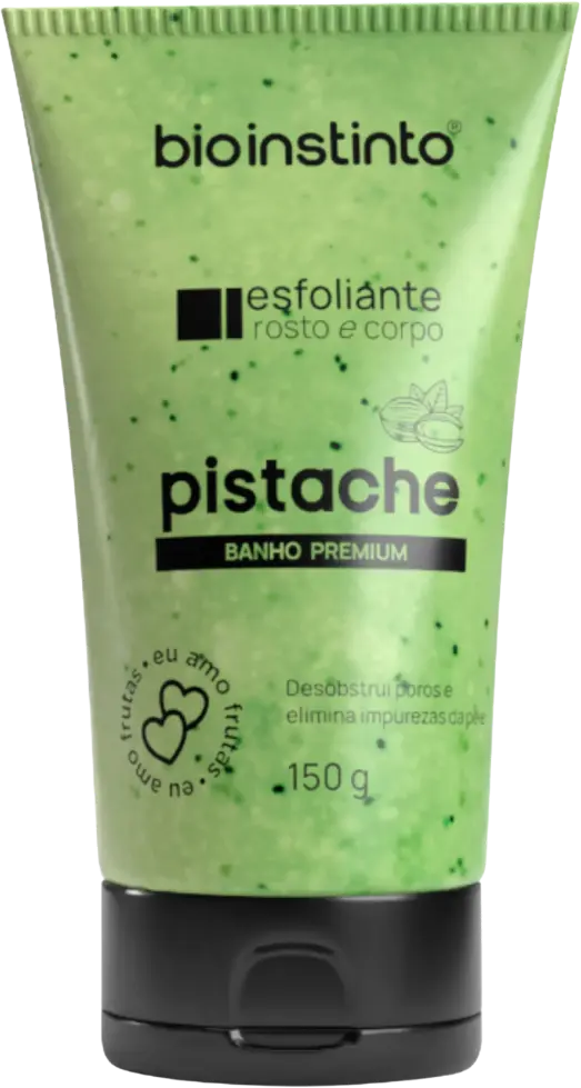 Esfoliante Rosto e Corpo Bio Instinto Pistache 150g