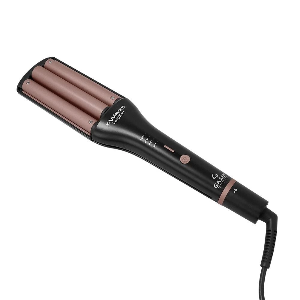 Modelador de Cachos Gama Ondas X-Waves Keration Bivolt.