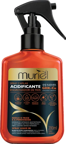 Acidificante Muriel Engrossador De Fios 200ml.
