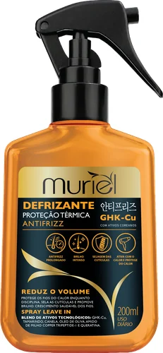 Defrizante Muriel Antifrizz Proteção Térmica 200ml.